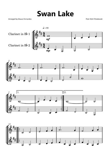 Swan Lake (arr. Glauco Fernandes)