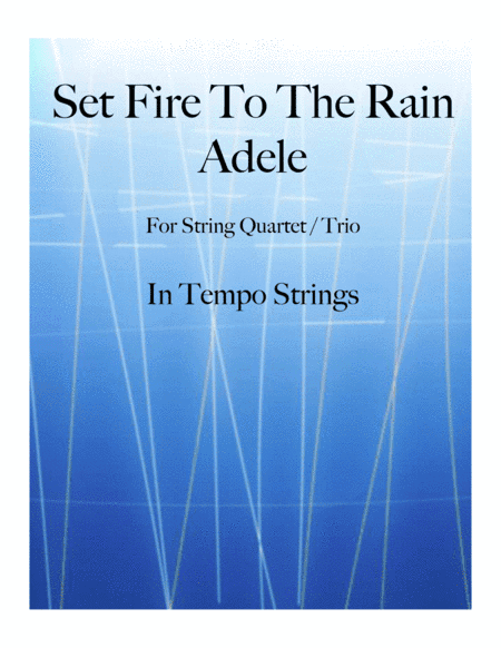 Set Fire To The Rain (arr. Mitchell Drury)