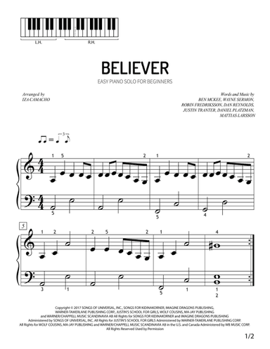 Believer (arr. Iza Camacho F.)