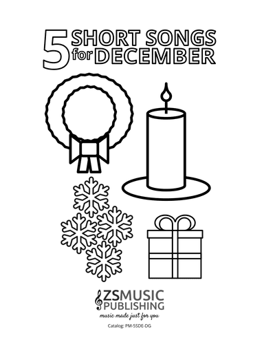 5 Short Songs for December: Winter Holidays!