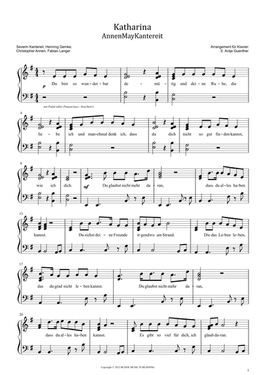 Katharina (arr. Antje Günther)