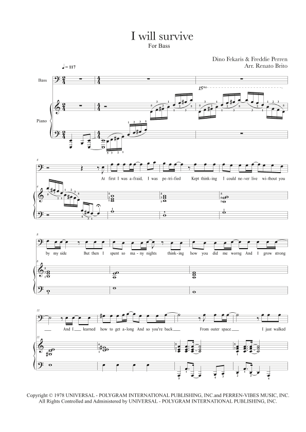 I Will Survive (arr. Renato Brito)