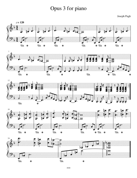 Concerto #5 Opus 3 In F major 3rd movement