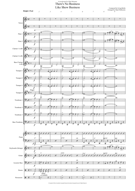 There's No Business Like Show Business (arr. Daryl McKenzie)