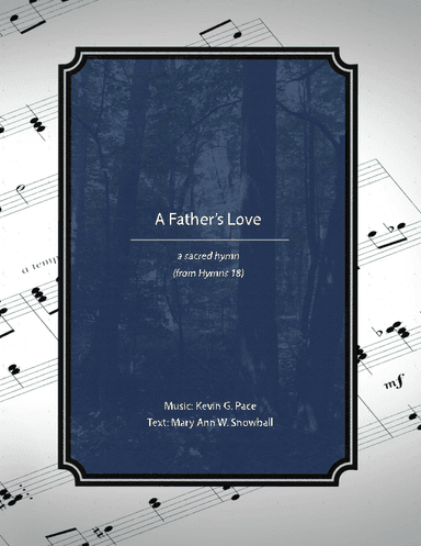 A Father's Love, a hymn