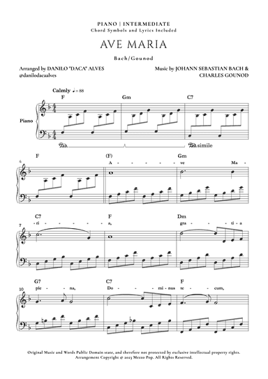 Ave Maria (arr. Danilo "Daca" Alves)