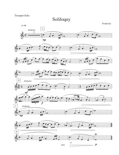 Soliloquy (Trumpet Solo)