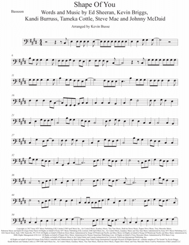 Shape Of You (arr. Kevin Busse)