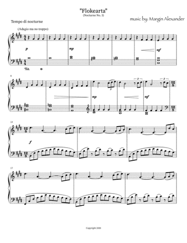 "Flokearta" - Nocturne No. 3
