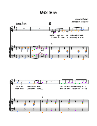 When I'm Sixty-four (arr. Andrew Ingkavet)