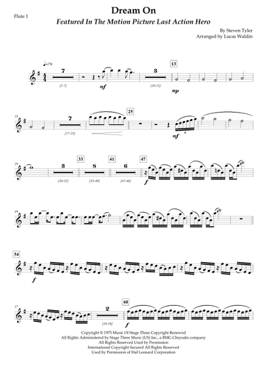 Dream On (arr. Lucas Waldin)