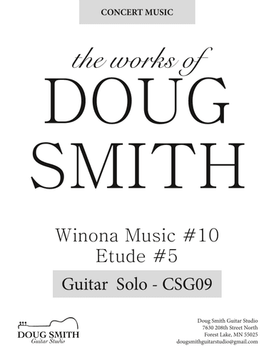 Winona Music #10 Etude #5