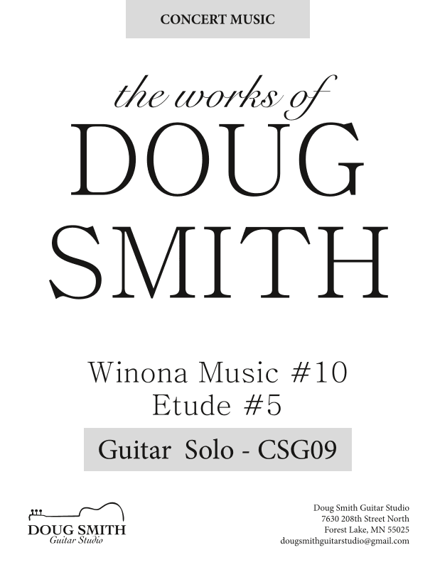 Winona Music #10 Etude #5