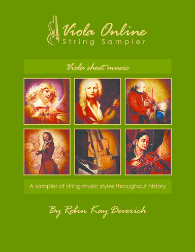 Viola and Piano String Sampler Sheet Music (arr. Robin Kay Deverich)