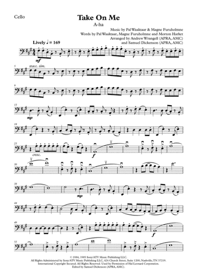 Take On Me (arr. Andrew Wrangell, Samuel Dickenson)