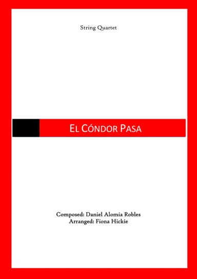 El Cóndor Pasa (arr. Fiona Hickie)