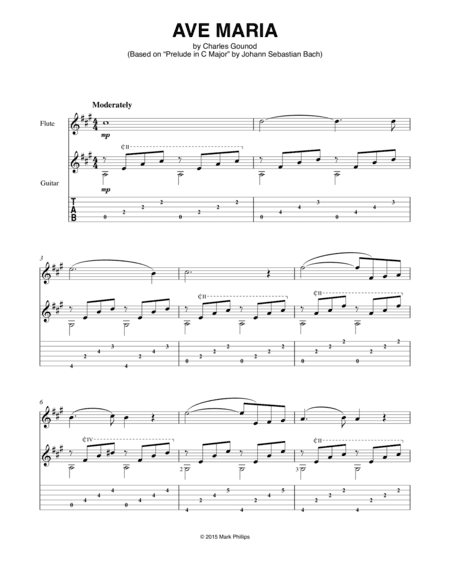 Ave Maria (arr. Mark Phillips)