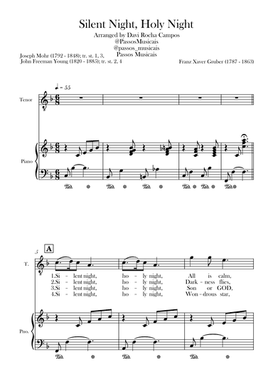 Silent Night, Holy Night (arr. Davi Rocha Campos)