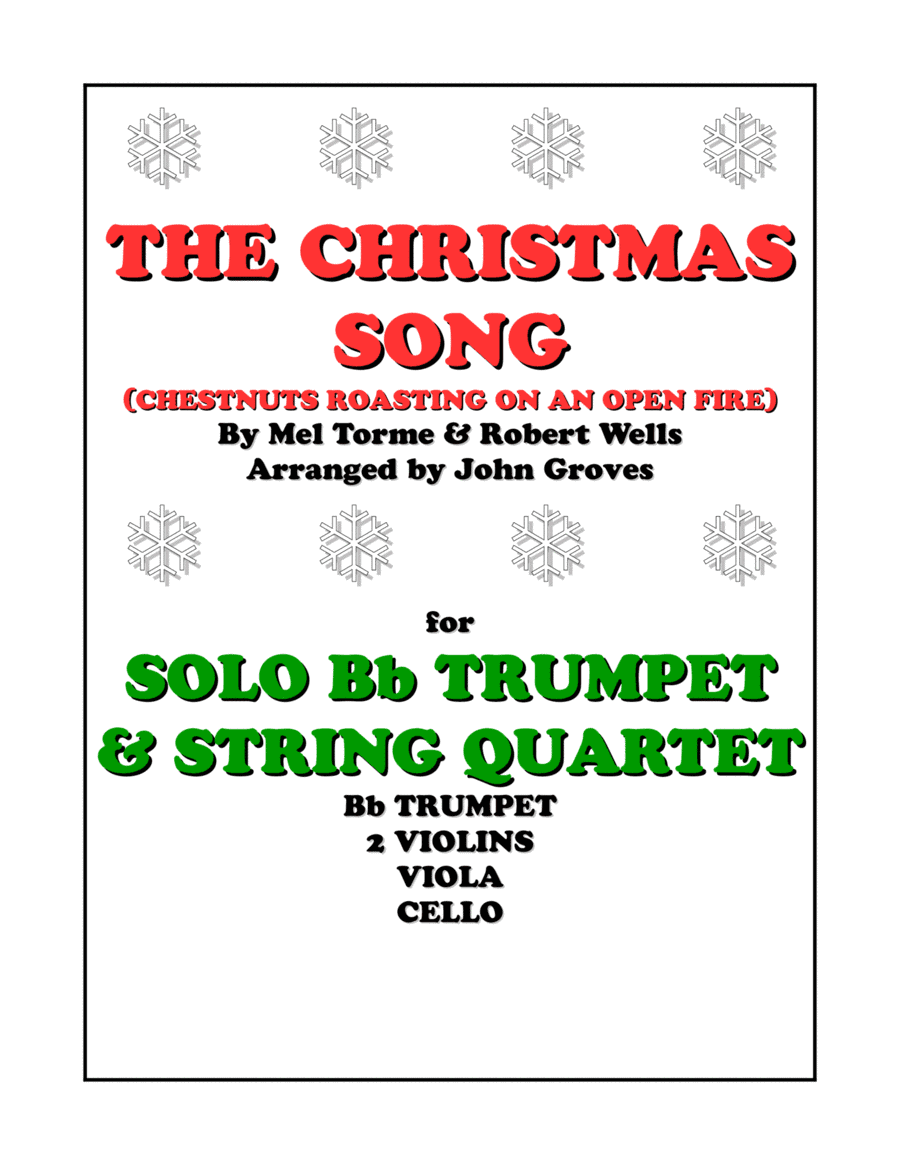 The Christmas Song (chestnuts Roasting On An Open Fire) (arr. John Groves)