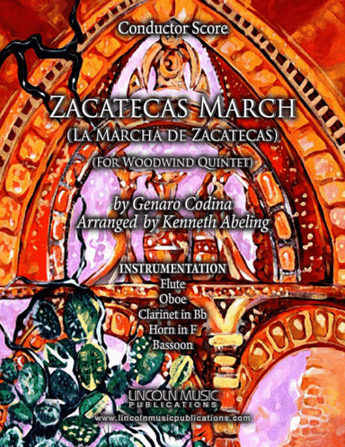 Zacatecas March (for Woodwind Quintet) (arr. Kenneth Abeling)