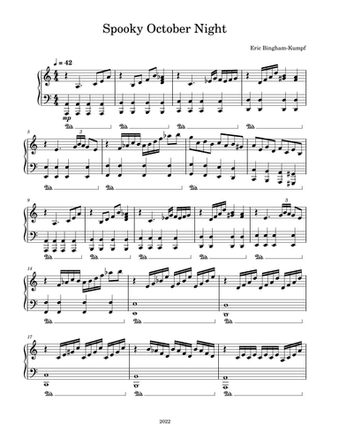 Spooky October Night