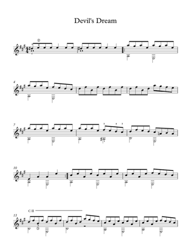 Devil's Dream - Traditional Scottish Song (arr. Milan Mitic)