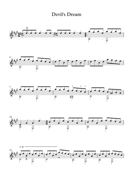 Devil's Dream - Traditional Scottish Song (arr. Milan Mitic)