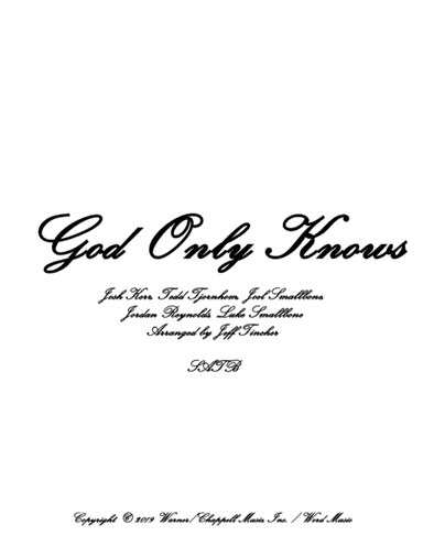 God Only Knows (arr. Jeff Tincher)