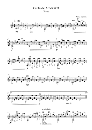Carta de amor no.3, loveletter nr.3