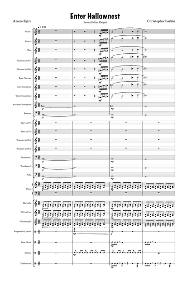 Enter Hallownest (ARRANGED FOR CONCERT BAND) (arr. Azeem Egizi)