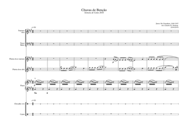 Chuvas de Benção (There Shall Be Showers Of Blessing) (arr. Charles K. Neimog)