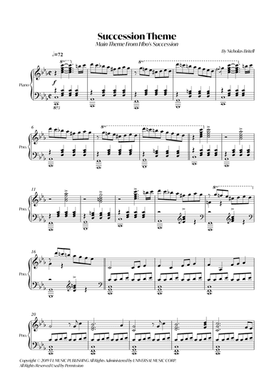 Succession Theme (arr. André Alberto Santos)