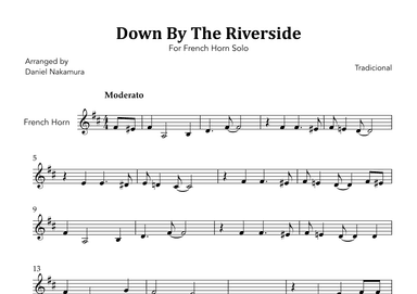 Down By The Riverside (For French Horn) (arr. Daniel Nakamura)