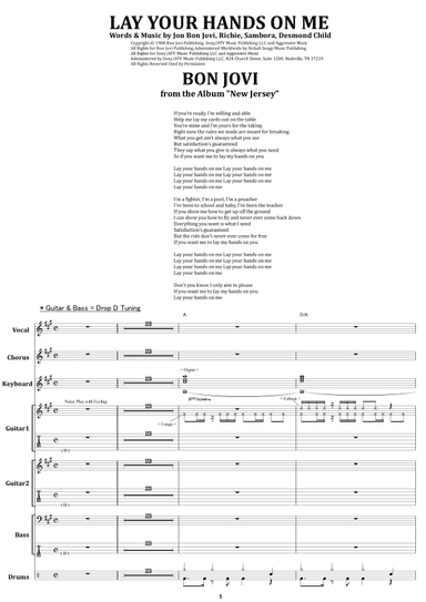 Lay Your Hands On Me (arr. from68)