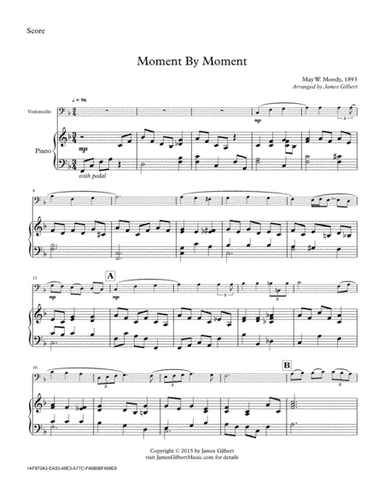 Moment By Moment (arr. James Gilbert)