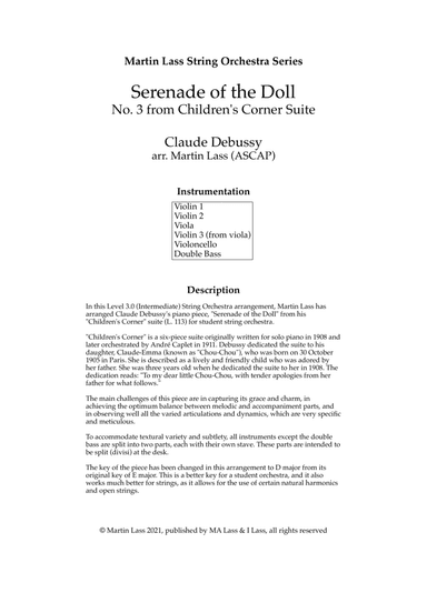 Serenade of the Doll (arr. Martin Lass)