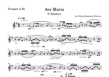 Ave Maria (Gounod) - Easy Arrangement (arr. Fabio Eduardo de Oliveira)