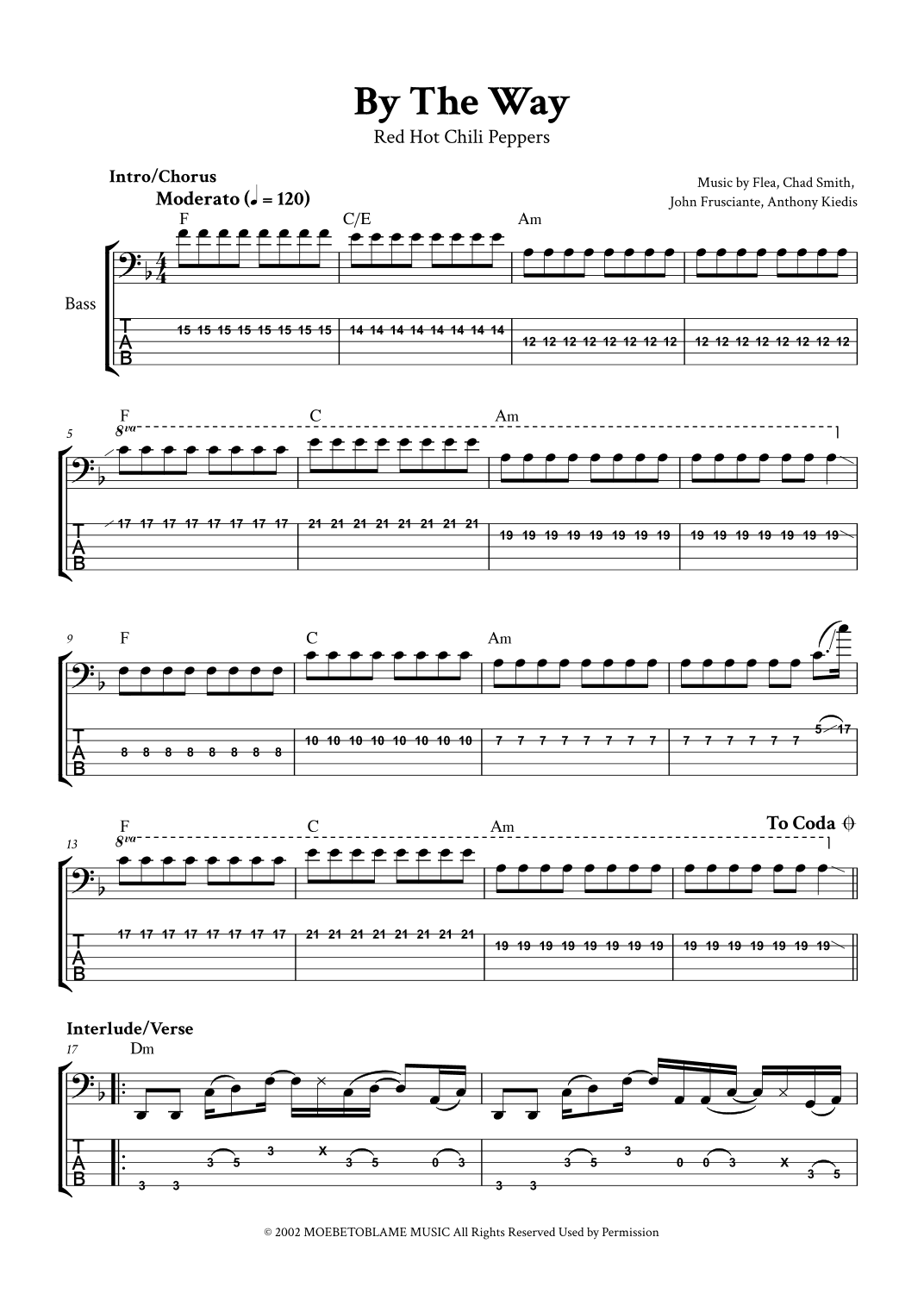 By The Way (arr. Yuri Noronha)