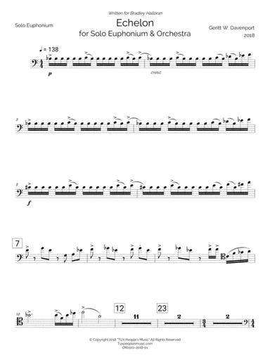 Echelon (Solo Euphonium Part)