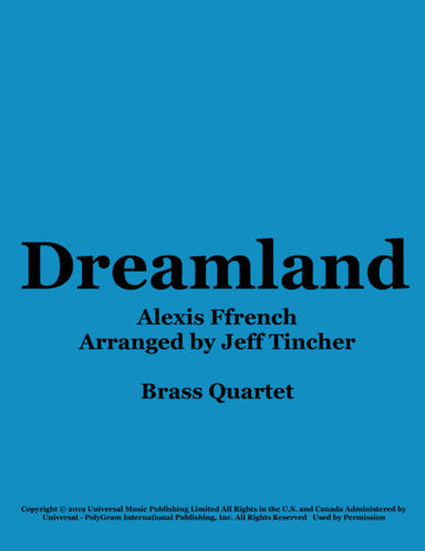 Dreamland (arr. Jeff Tincher)
