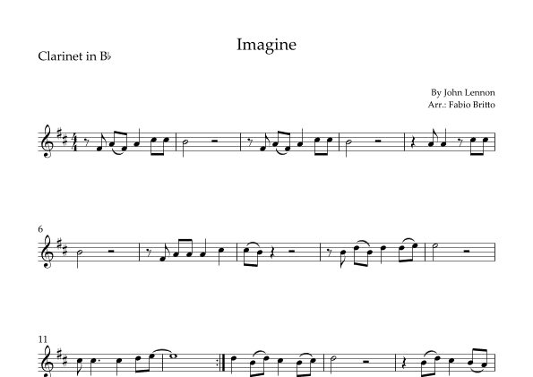 Imagine (arr. Fabio Britto)