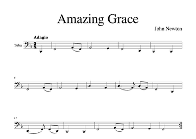 Amazing Grace (arr. Golden Skull Editions)