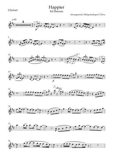 Happier (arr. Melquisedeque C.Silva)