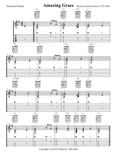 Amazing Grace (arr. Dennis McCorkle)