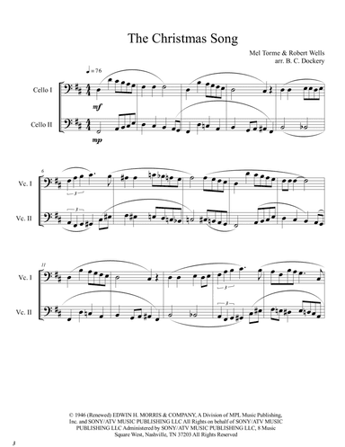 The Christmas Song (chestnuts Roasting On An Open Fire) (arr. B. C. Dockery)