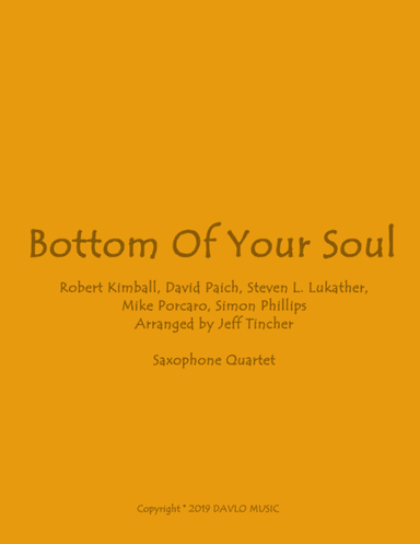 Bottom Of Your Soul (arr. Jeff Tincher)