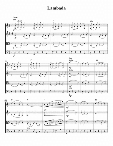 Lambada (arr. Be'eri Moalem)