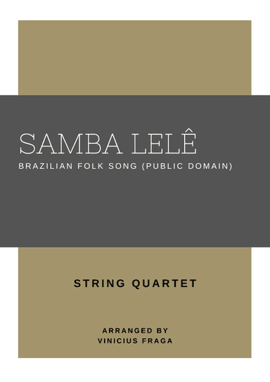 Samba Lelê (arr. Vinicius Fraga)