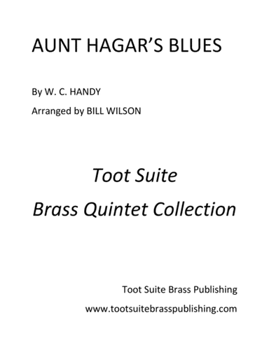 Aunt Hagar's Blues (arr. Bill Wilson)