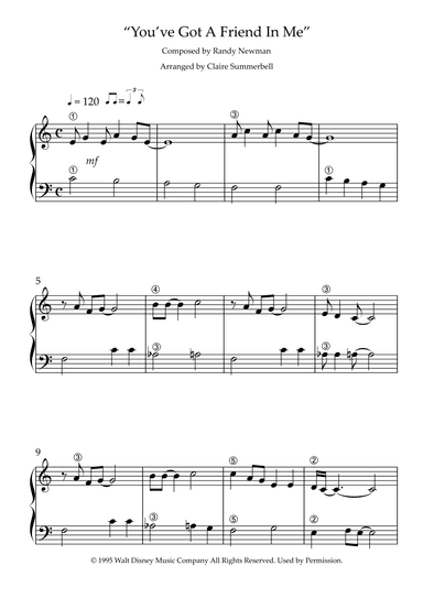 You've Got A Friend In Me (arr. Claire Summerbell)